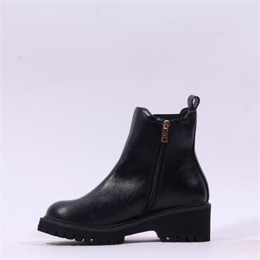 Una Healy Lazy Song Chunky Gusset Boot - Black